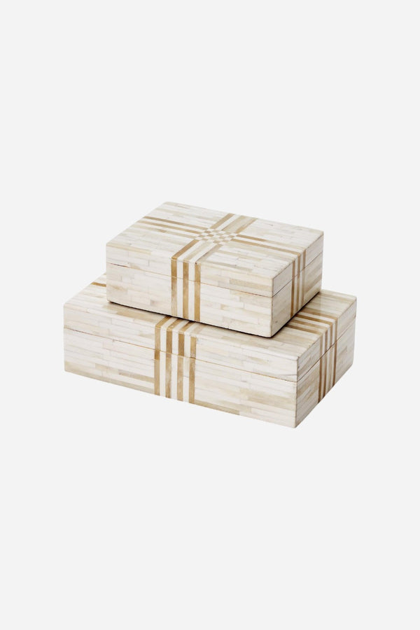Monaco Covered Box Set of 2