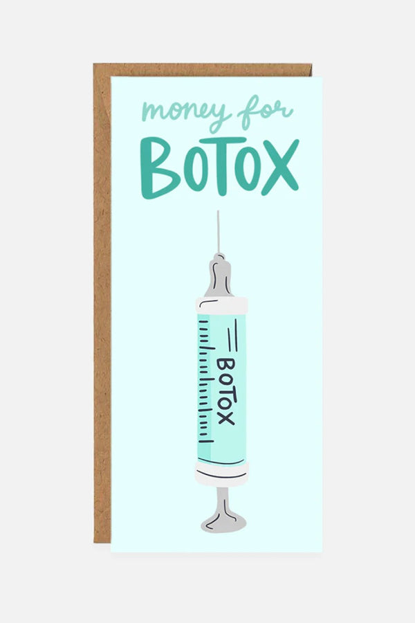 Money for Botox Money Holder Card