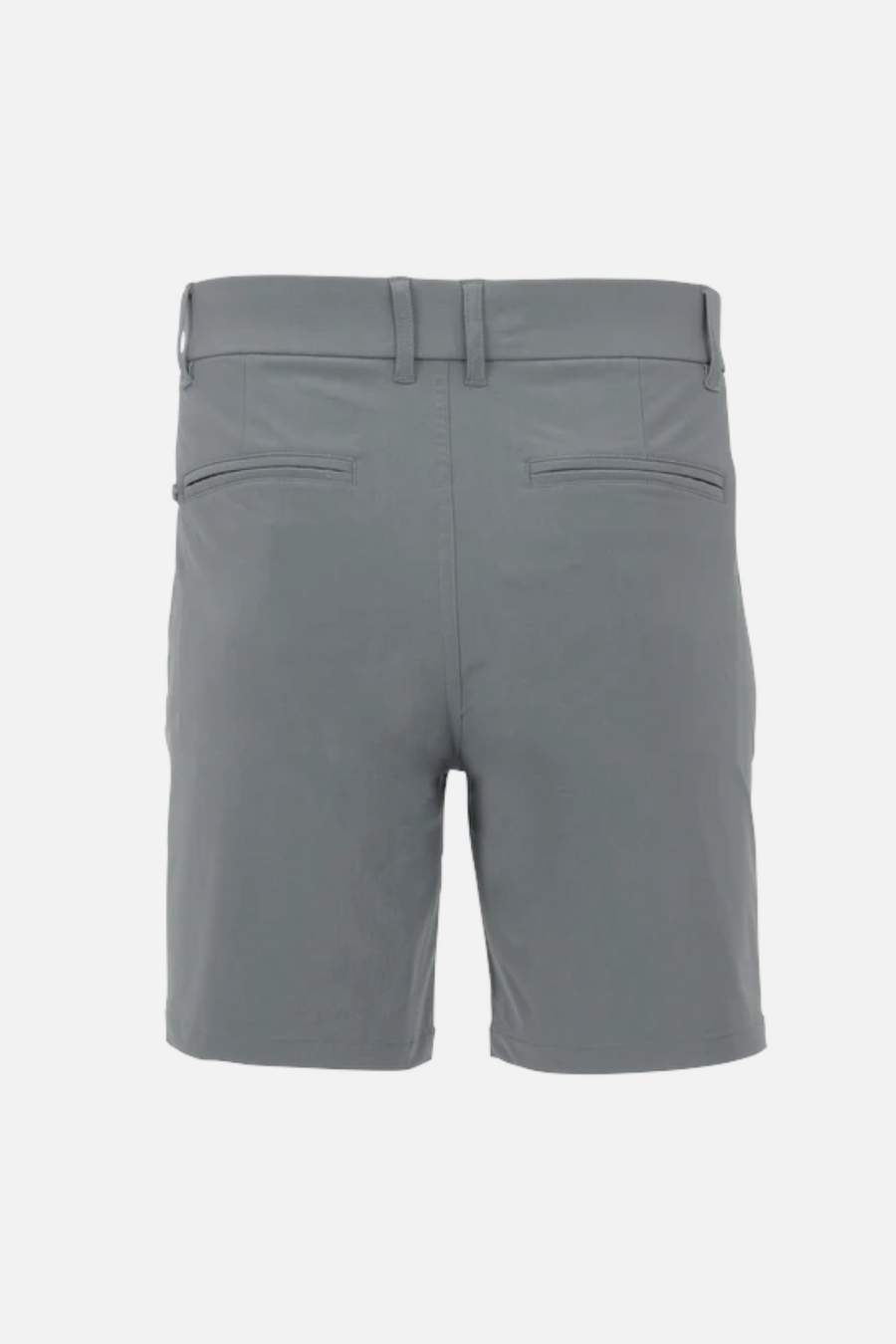 Montauk 8 Inch Short in Slate – back view