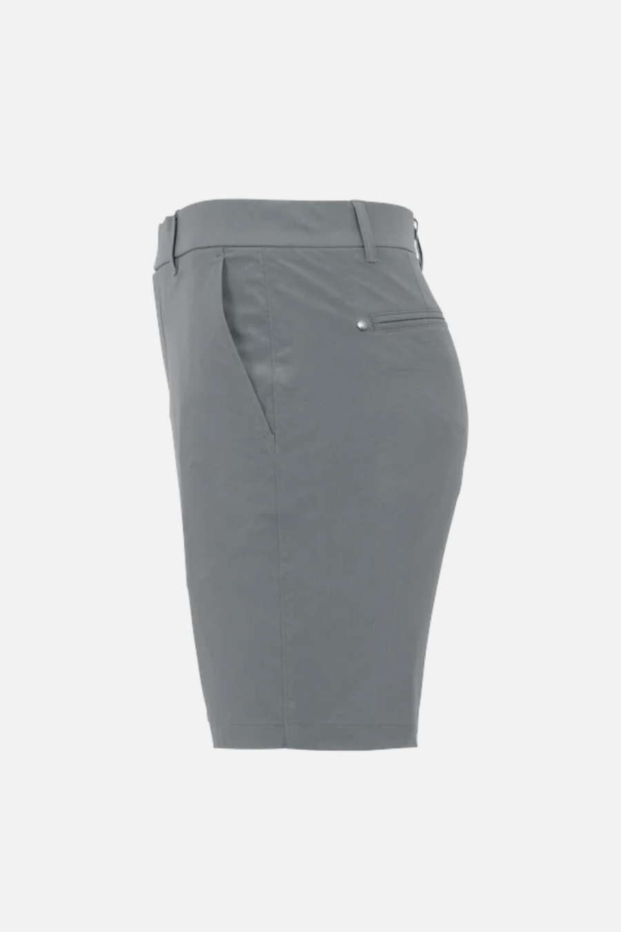 Montauk 8 Inch Short in Slate – side view