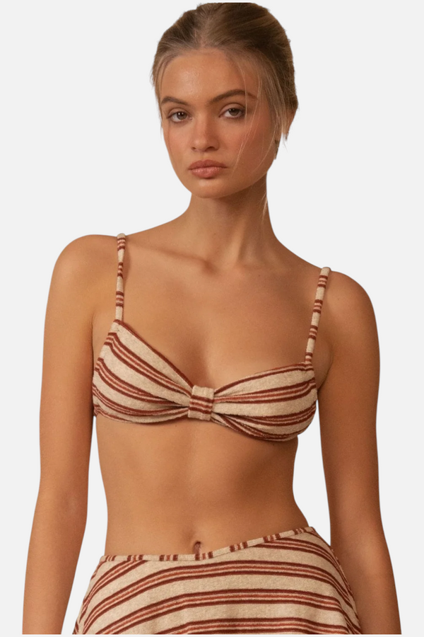 Montce Devin Bikini Top in Joan Stripe