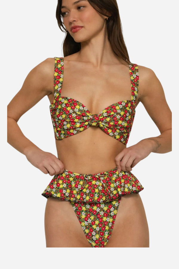 Montce Sienna Floral Hayden Bikini Top