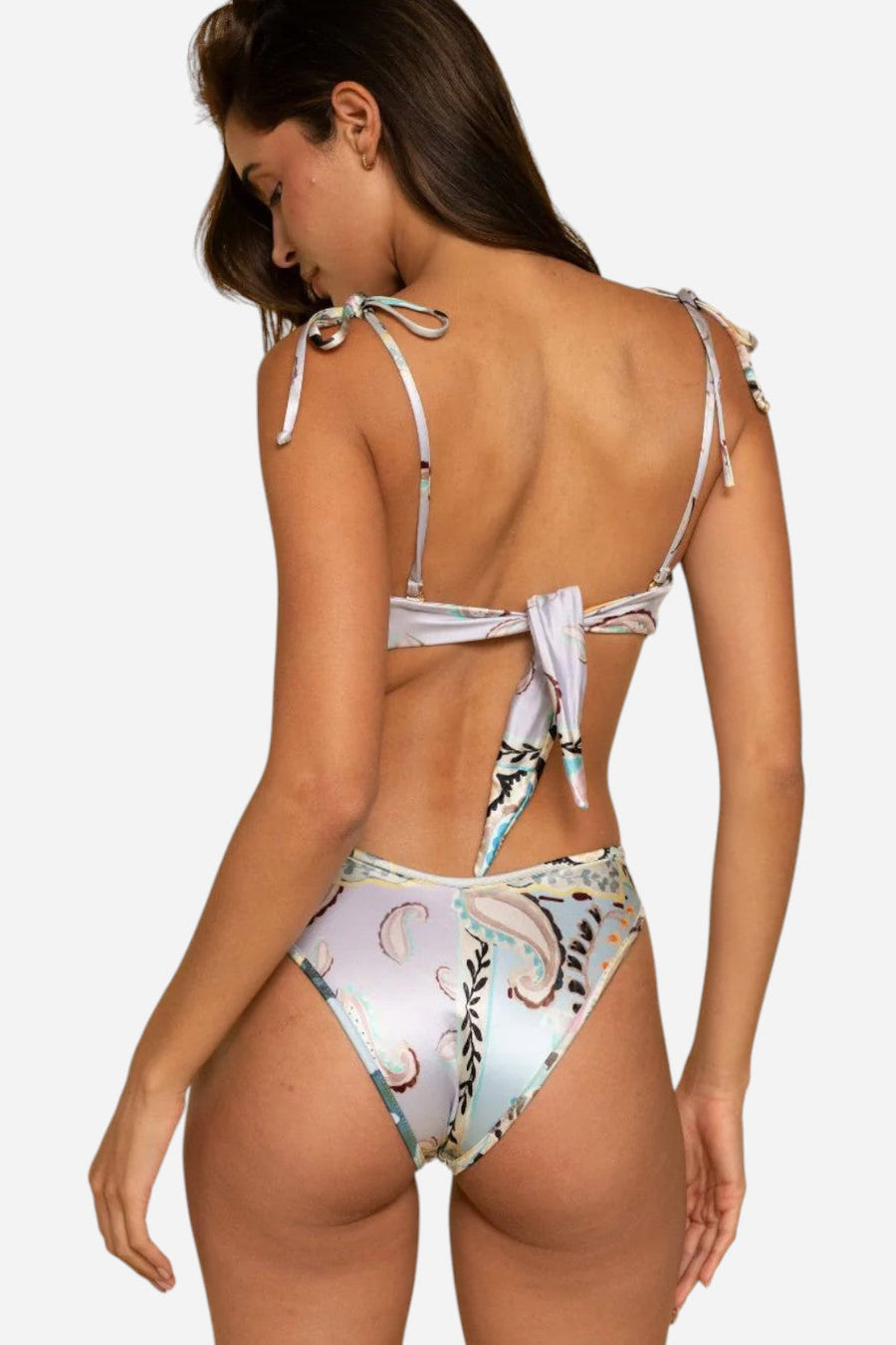 Montce St. Barths Floral Lulu Bikini Bottom – side view