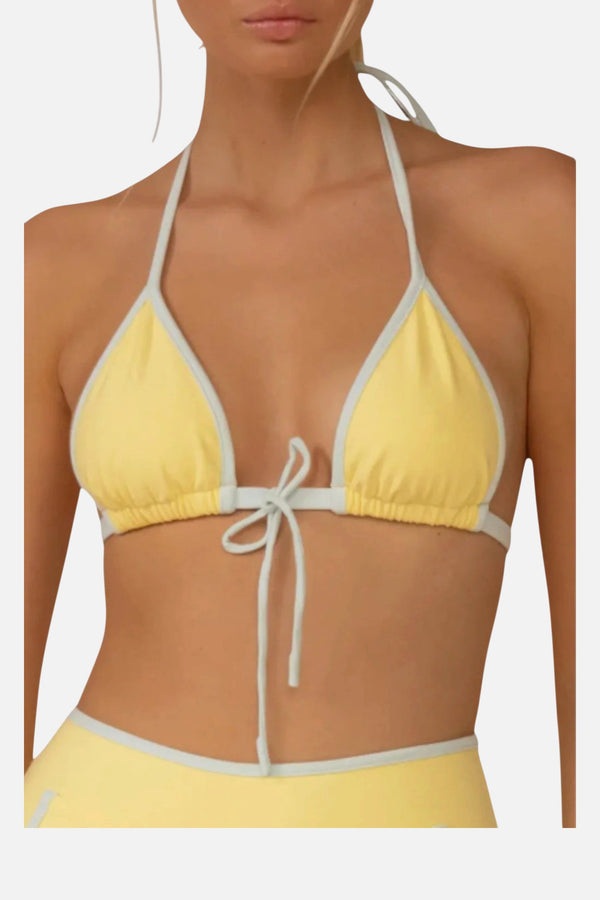 Montce Women's Binded Emma Top in Sunshine