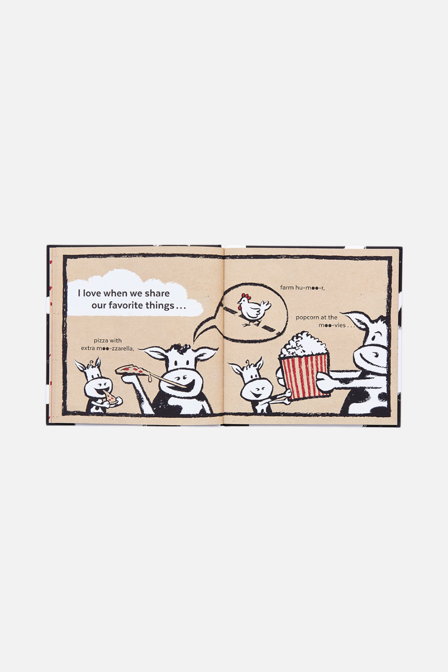 Moo-Moo, I Love You Board Book – back view