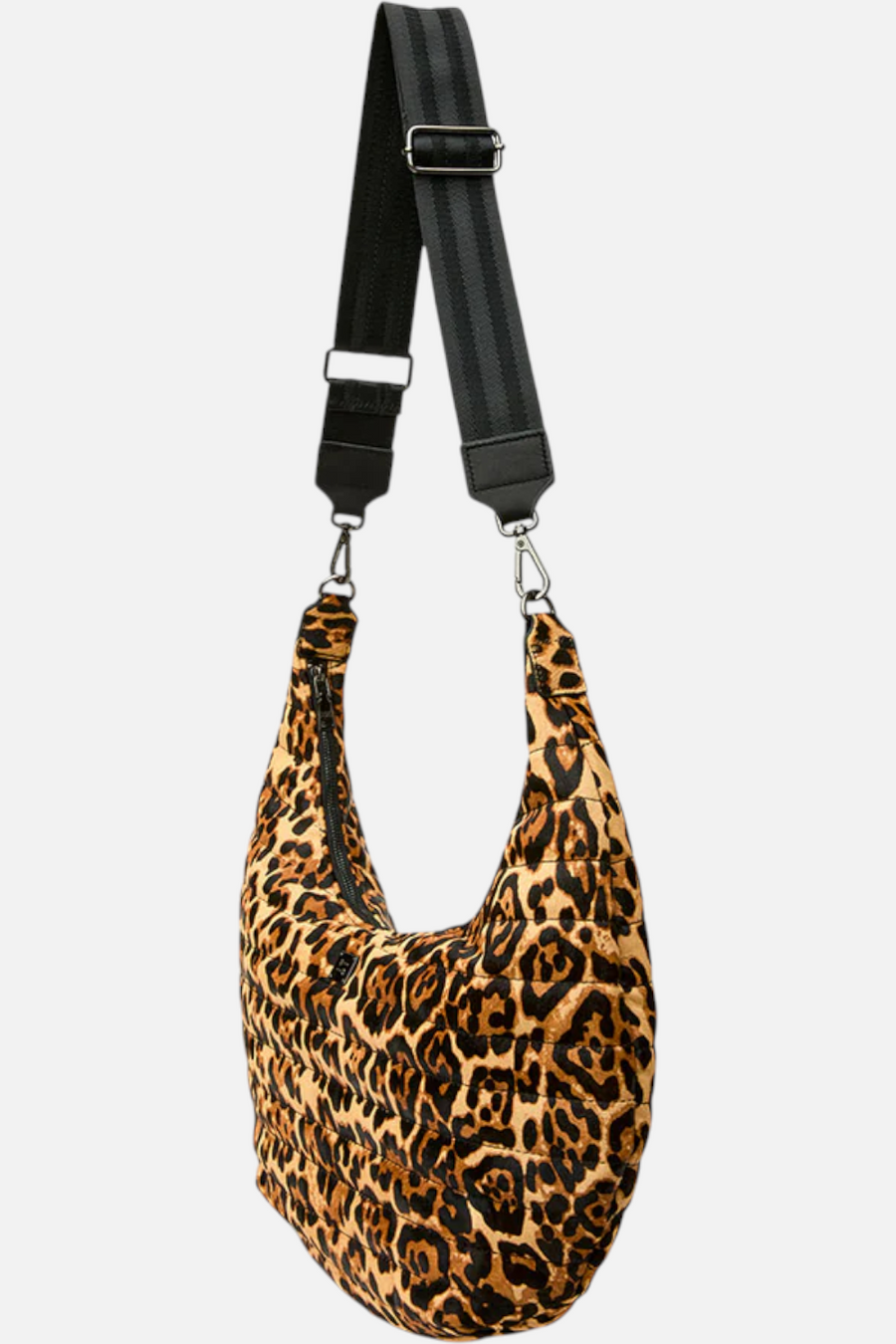 Moonstruck Bag in Wild Leopard Pony – back view