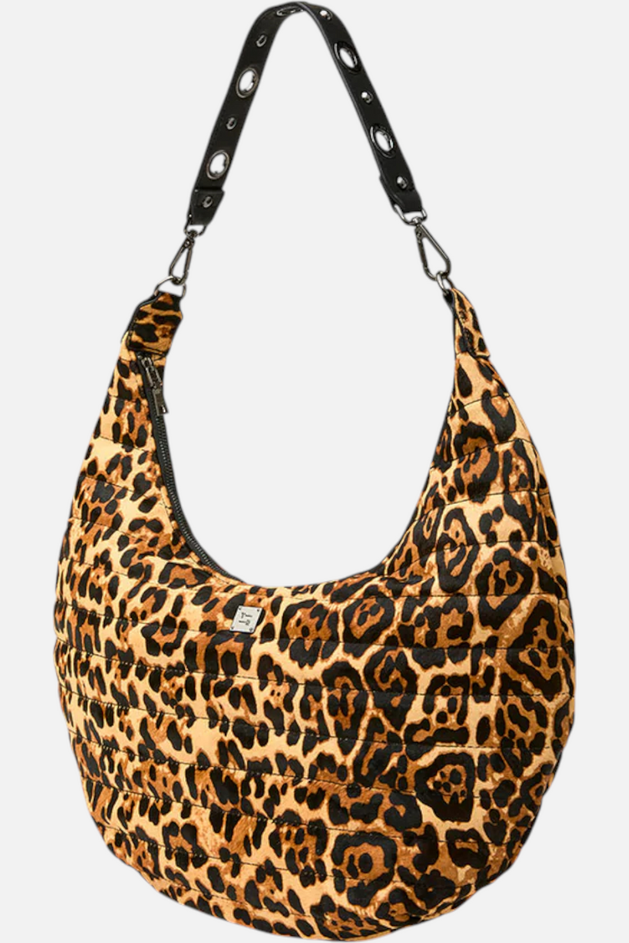 Moonstruck Bag in Wild Leopard Pony – detail