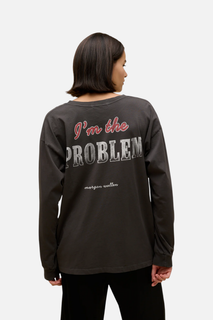 Daydreamer LA Women's Morgan Wallen Ain't Coming Back Merch Long Sleeve Tee