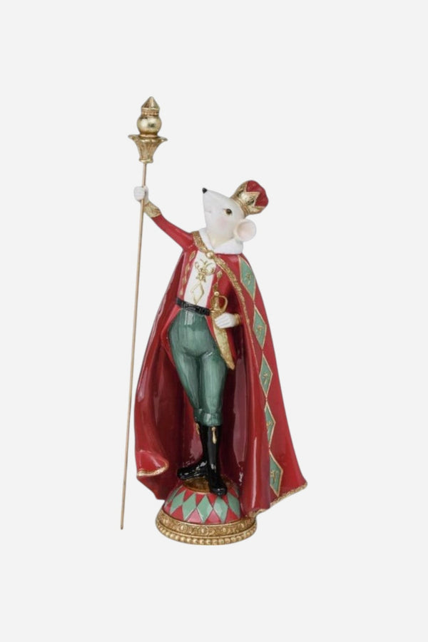 Mouse King Figurine, 13.5 in