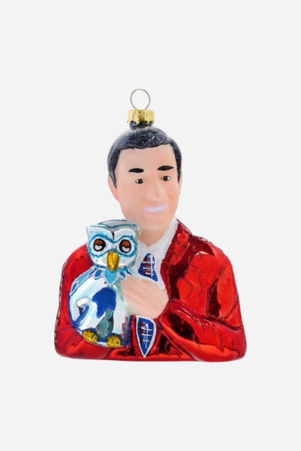 Mr. Rogers Red Ornament