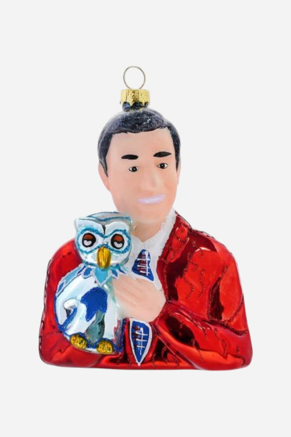 Mr. Rogers Red Ornament