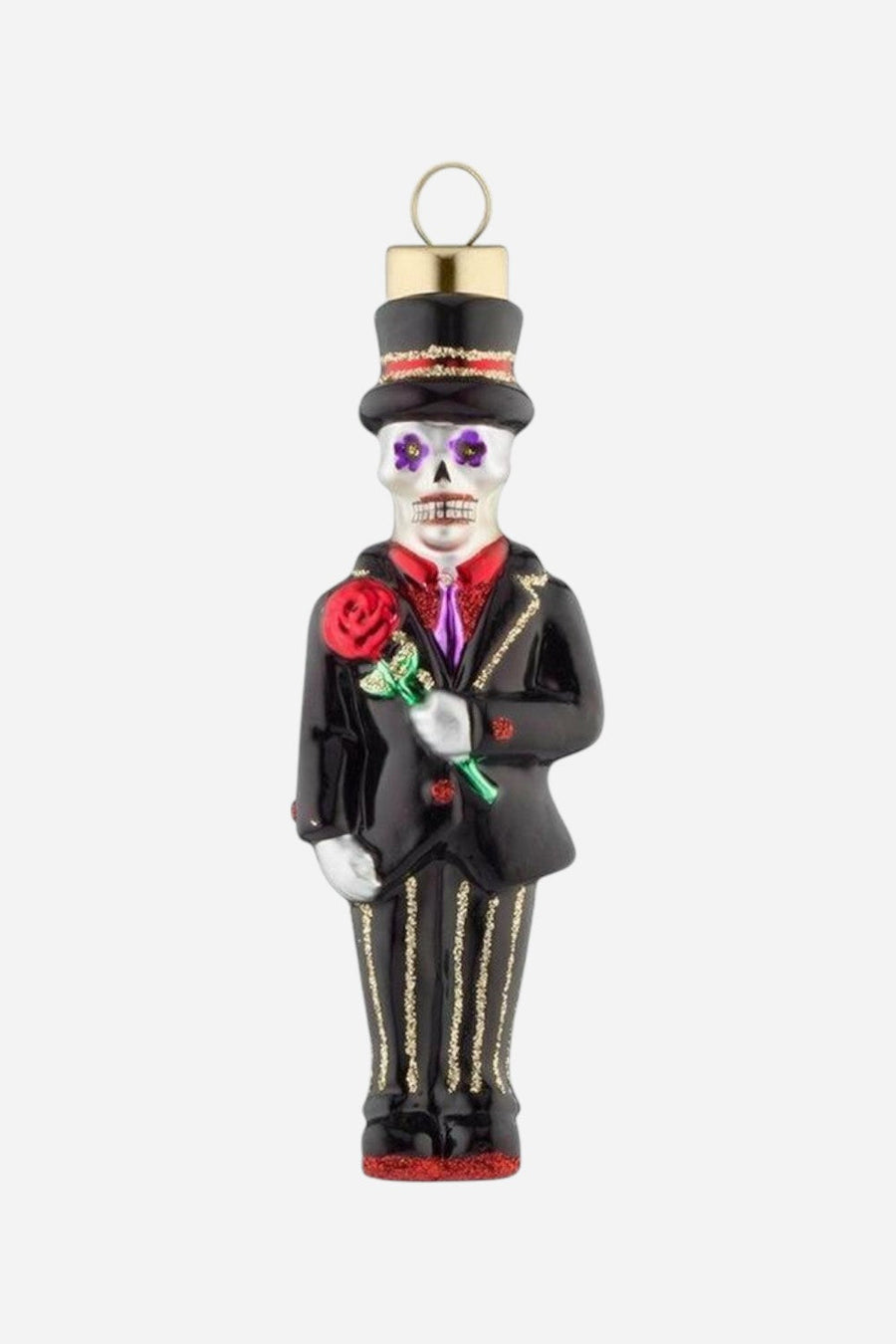 Mr. Skeleton Ornament – front view