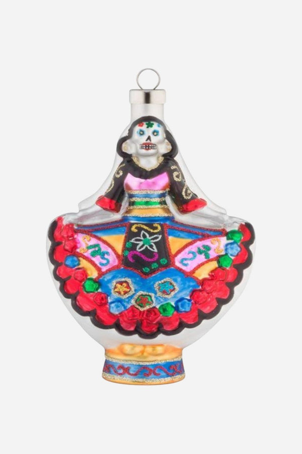 Mrs. Skeleton Ornament