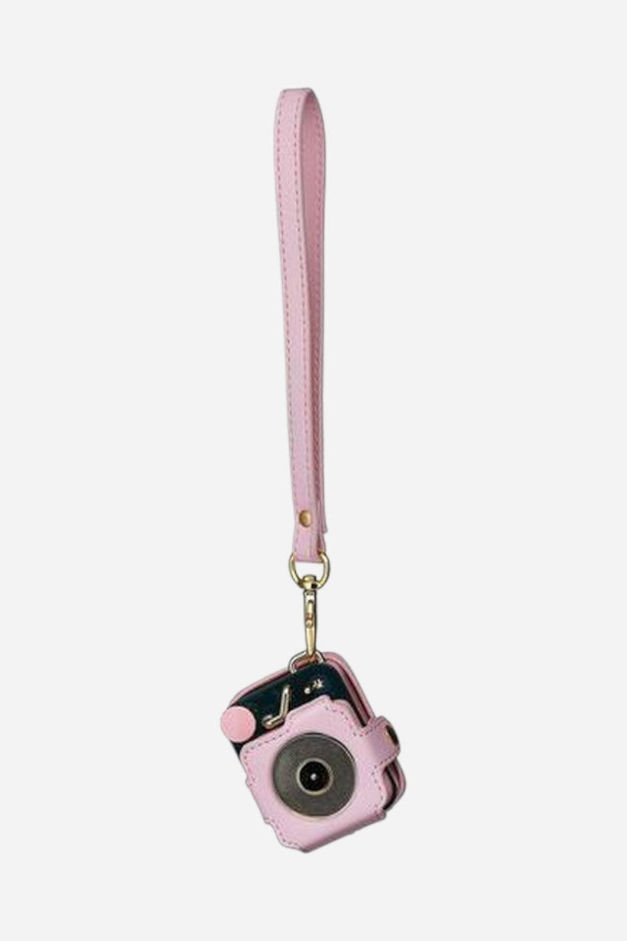 Muzen Button Carrying Bag In Pink – back view