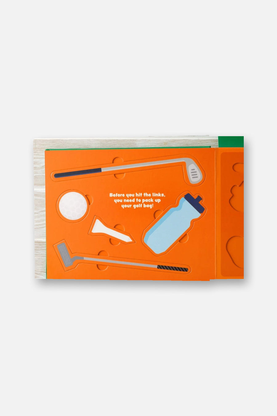 My First Golf Bag: A Children's Golf Activity Book – back view
