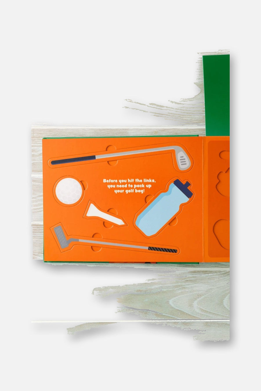 My First Golf Bag: A Children's Golf Activity Book – back view