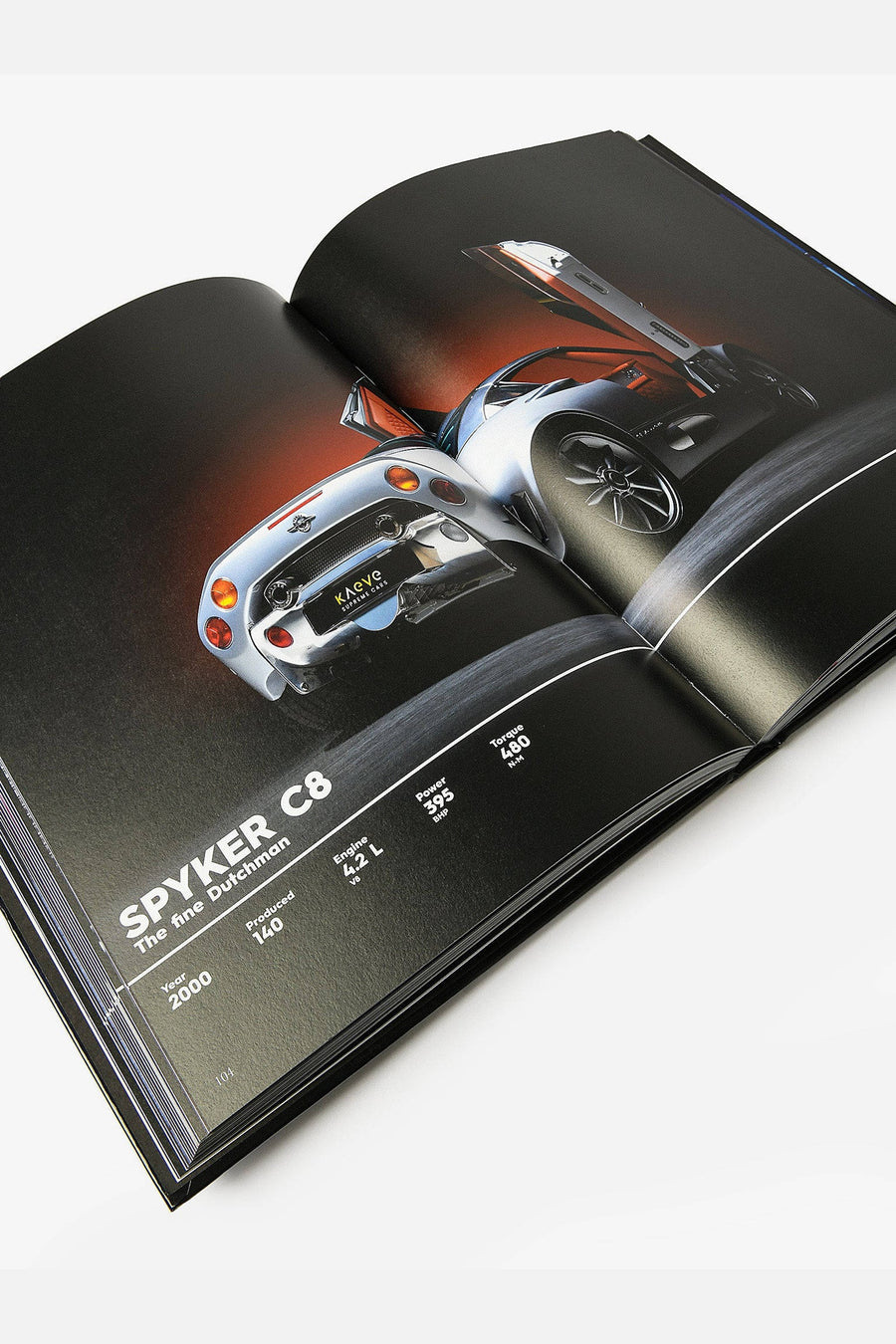 National Book Network Supercars – back view