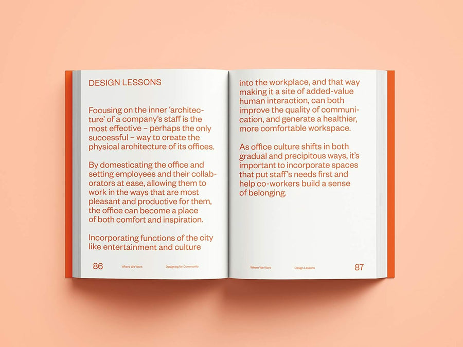 National Book Network Where We Work: Design Lessons from the Modern Office – flat lay