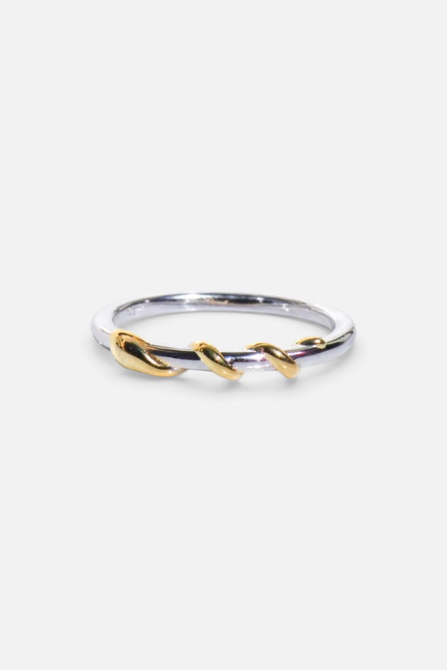 Native Gem Dancing Snake Ring – front view