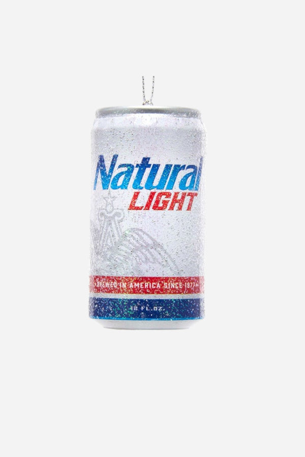 Natural Light Can Blow Mold Ornament