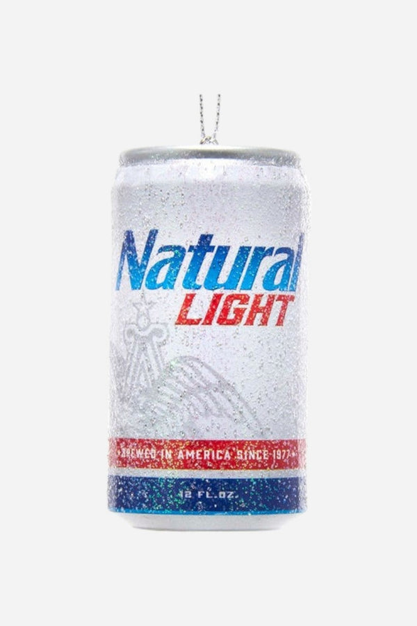 Natural Light Can Blow Mold Ornament