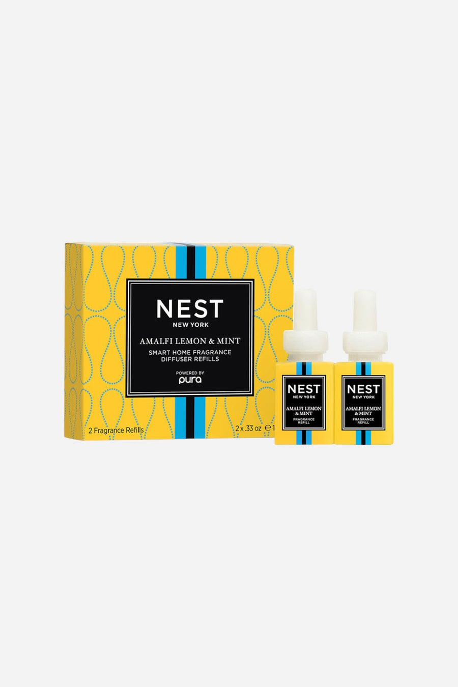 Nest Amalfi Lemon & Mint Pura Refill Pods – front view