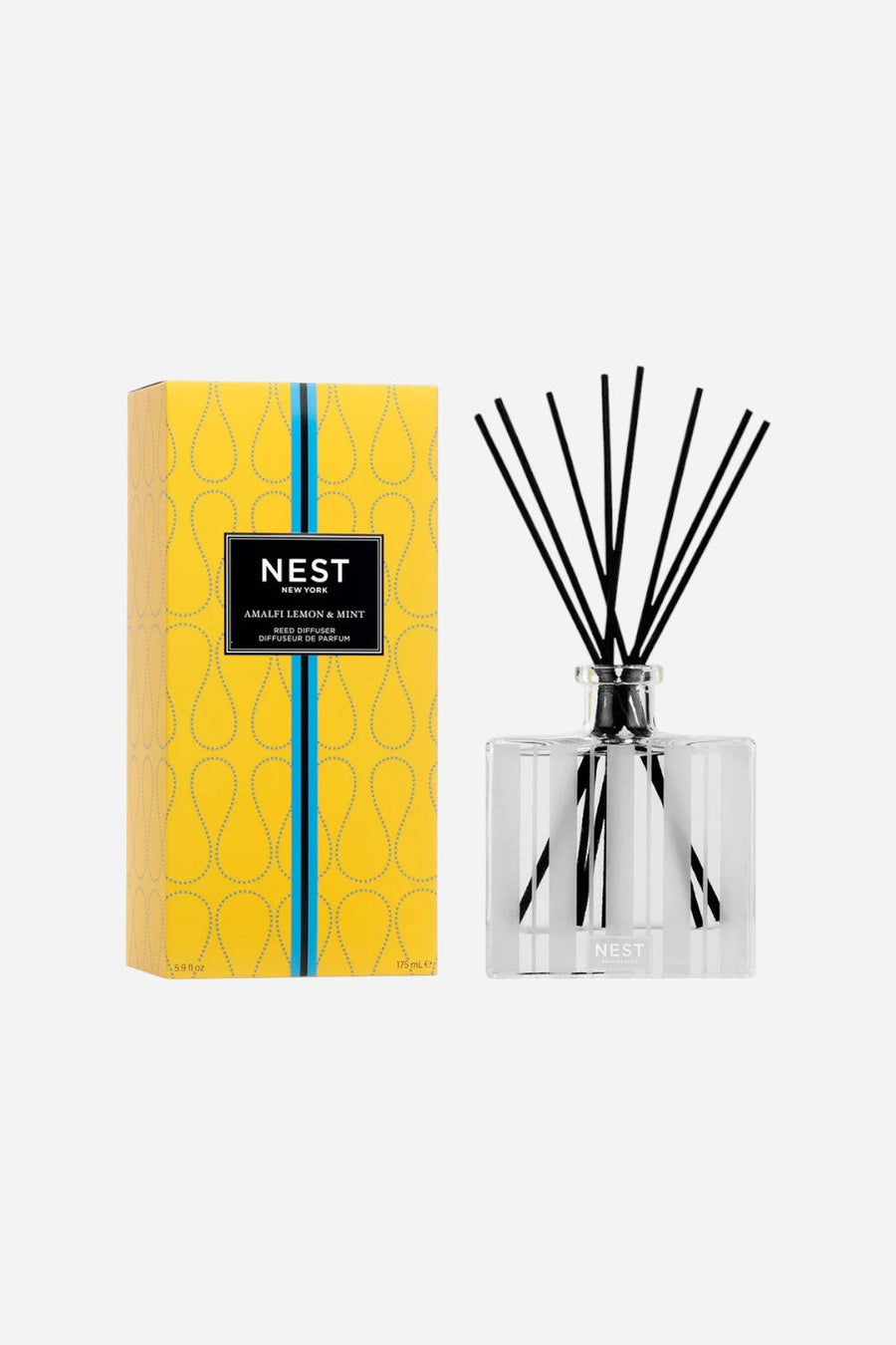 Nest Amalfi Lemon & Mint Reed Diffuser – front view