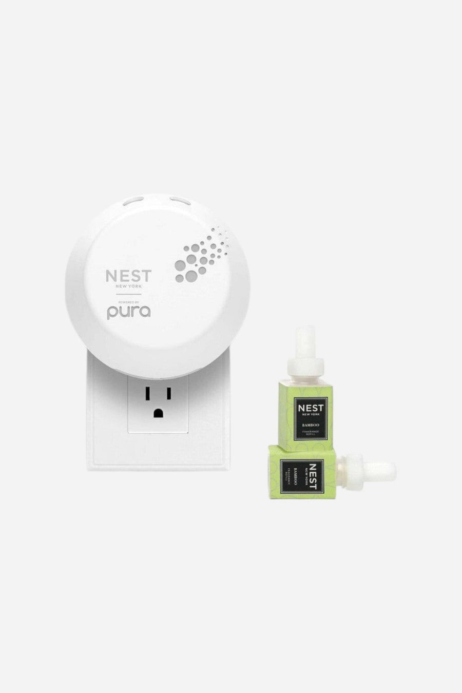 Nest Bamboo Smart Home Diffuser Refills – back view