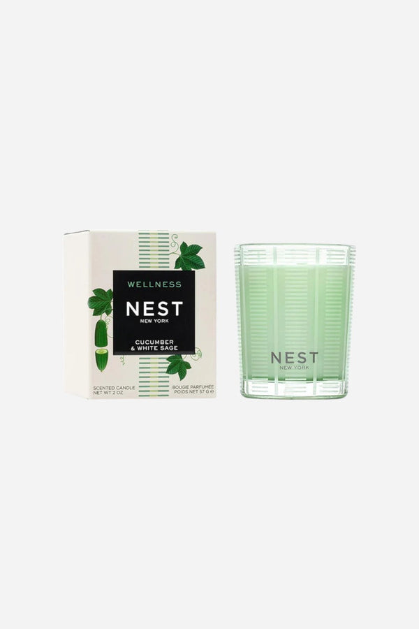 Nest Cucumber & White Sage Votive Candle