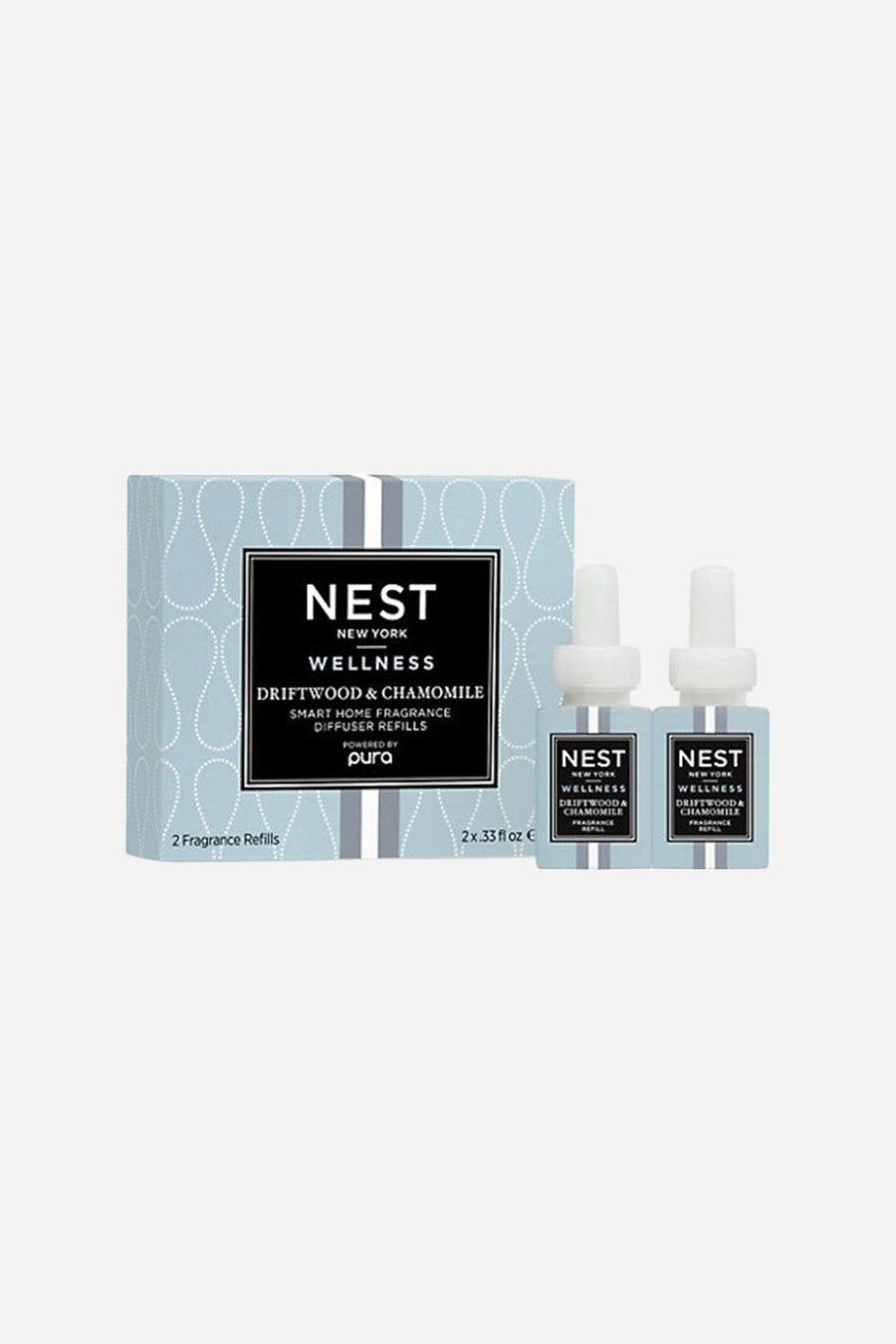 Nest Driftwood & Chamomile Pura Refill Pod – front view