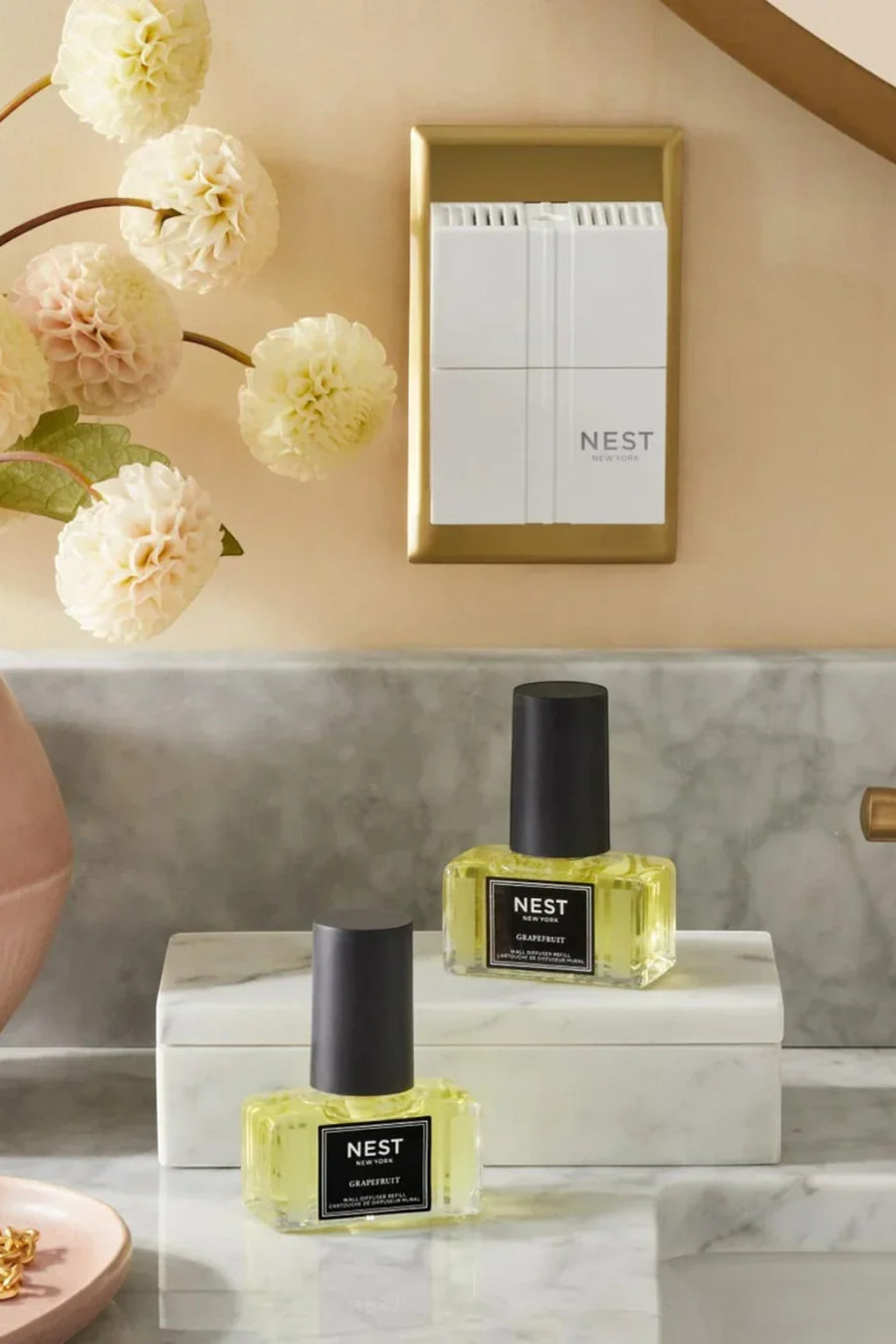 Nest Grapefruit Plug-In Wall Diffuser Refill – back view