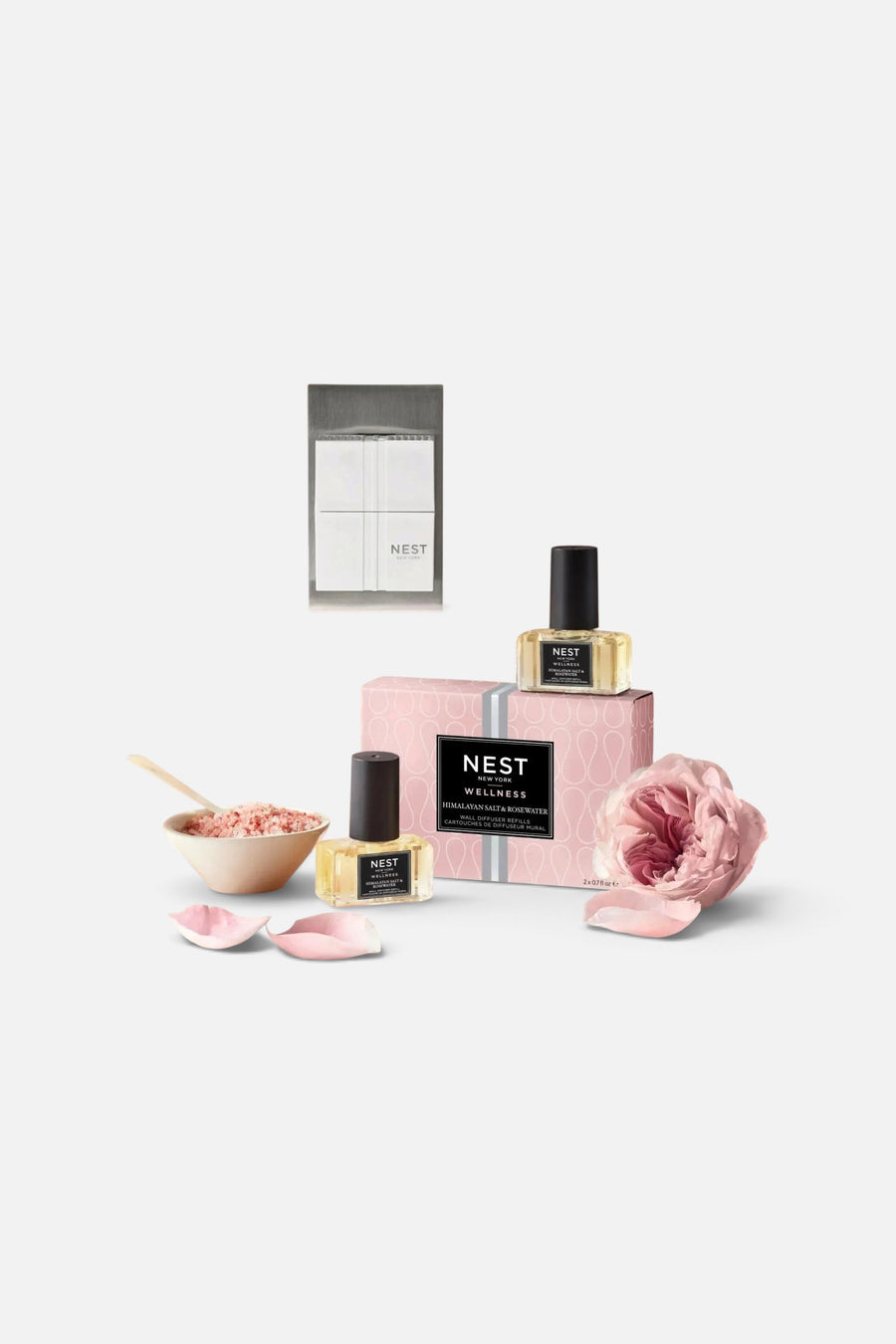 Nest Himalayan Salt & Rosewater Refills for Wall Diffuser – back view