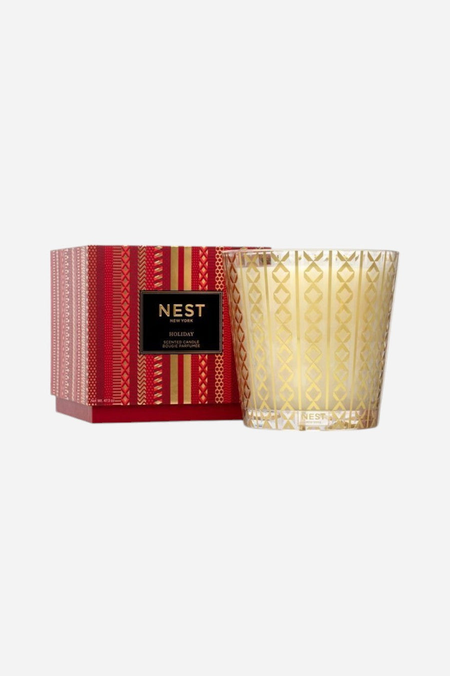 Nest Holiday 4 Wick Luxury Candle – front view