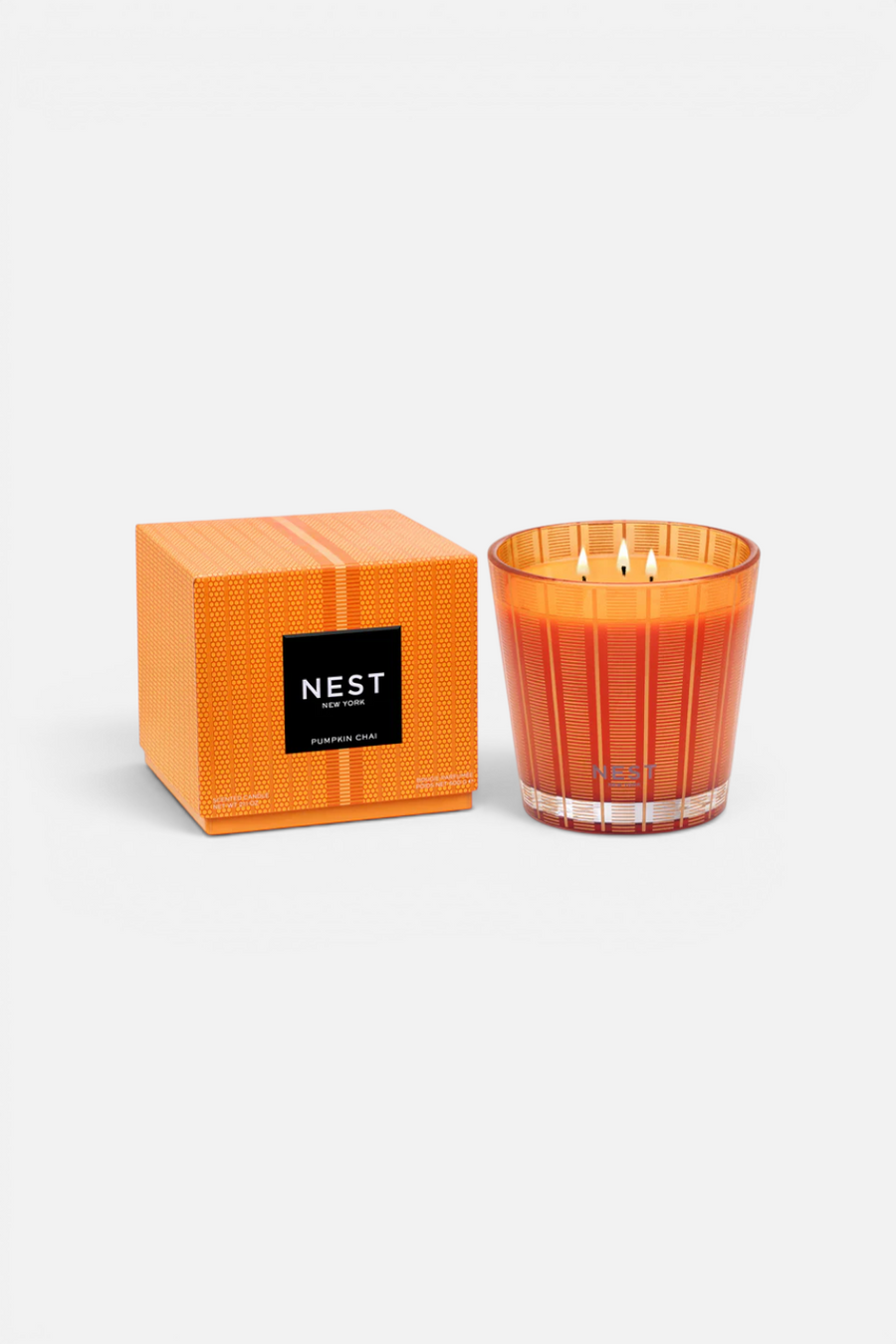 Nest Pumpkin Chai 3 Wick Candle – front view