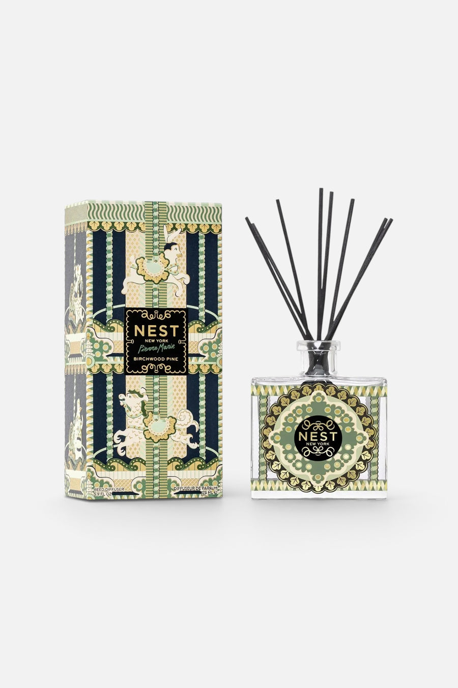 Nest x Pierre Marie Birchwood Pine Reed Diffuser – front view
