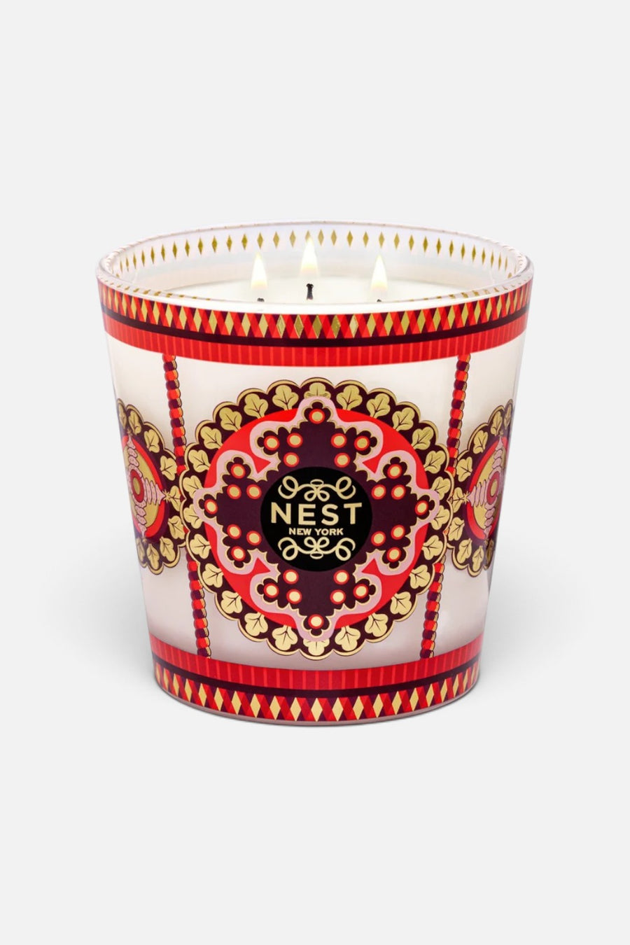 Nest x Pierre Marie Holiday 3-Wick Candle – back view
