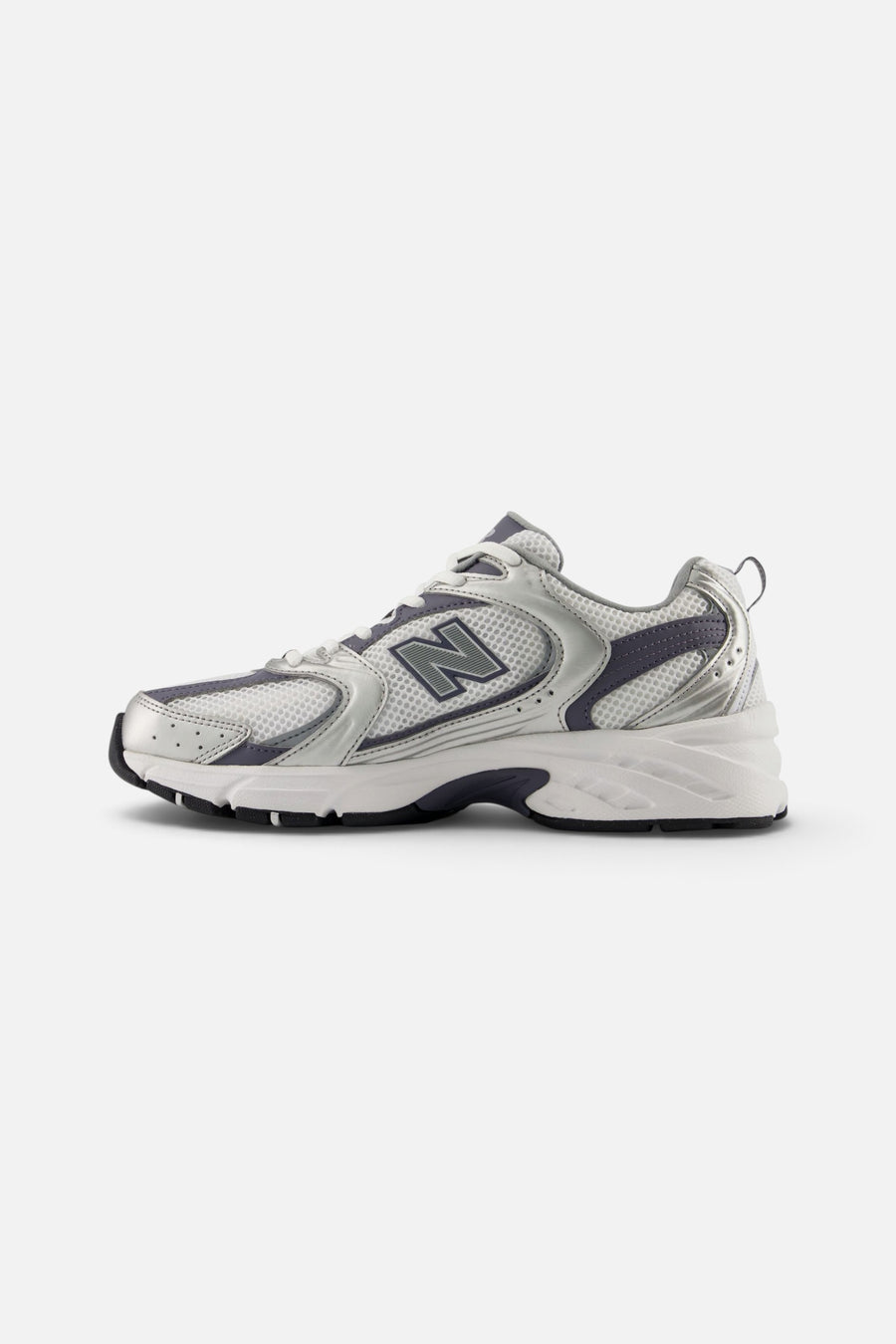 New Balance 530 Sneaker in Silver Metallic – side view