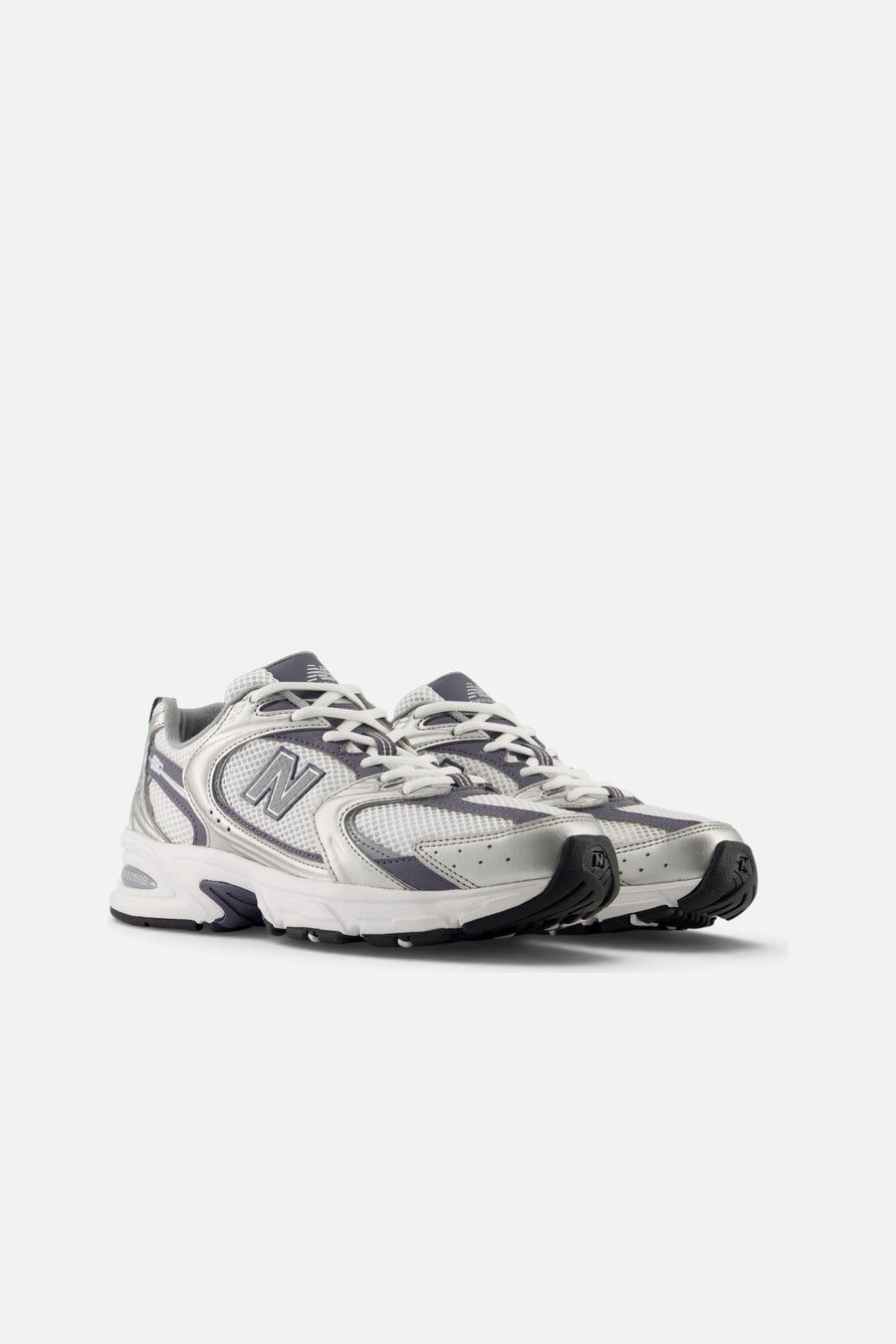 New Balance 530 Sneaker in Silver Metallic – side view