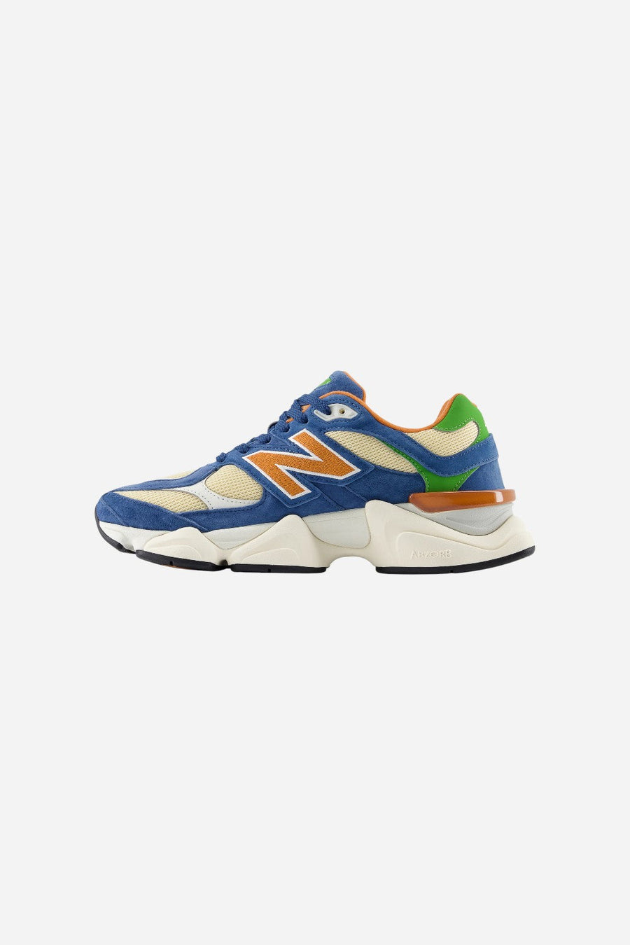 New Balance Men’s 9060 in Dark Shoreline Blue – side view