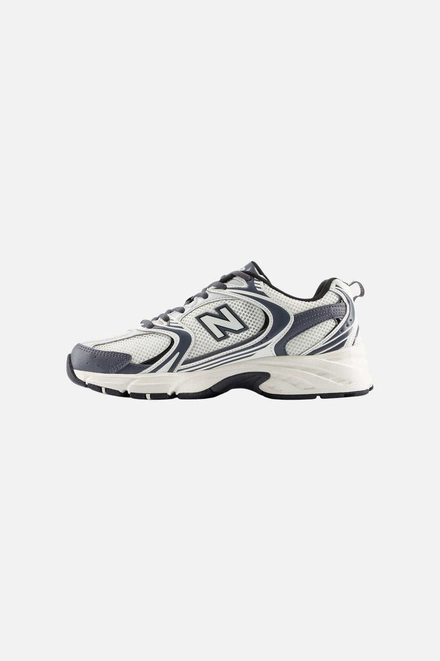 New Balance Men's 530 Sneaker in Sea Salt and Magnet – detail