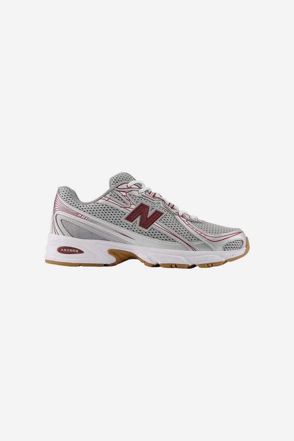 New Balance Men's 740 in Monarch Burgundy with Slate Grey and Raincloud