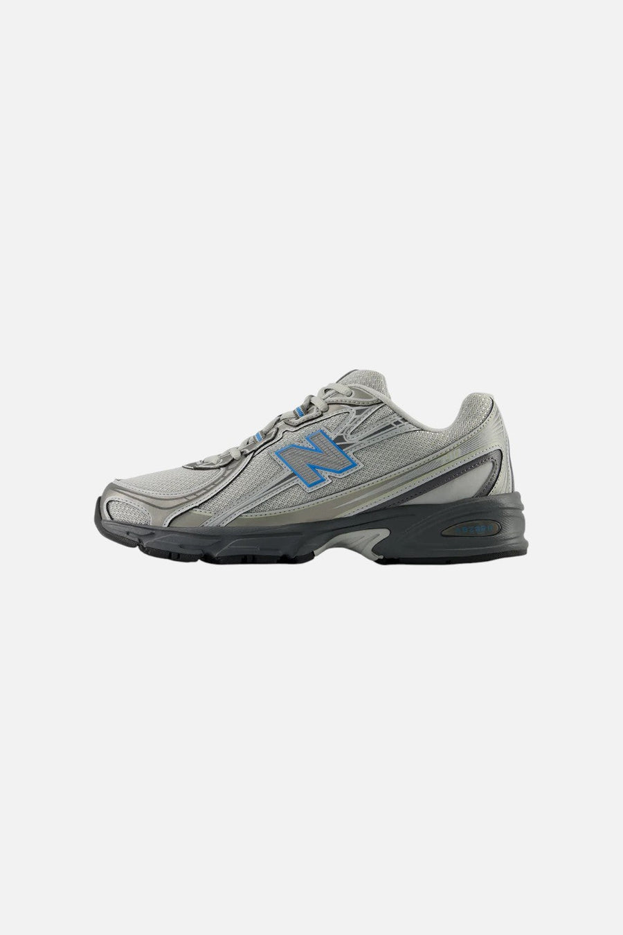 New Balance Men's 740 Sneaker in Raincloud – back view