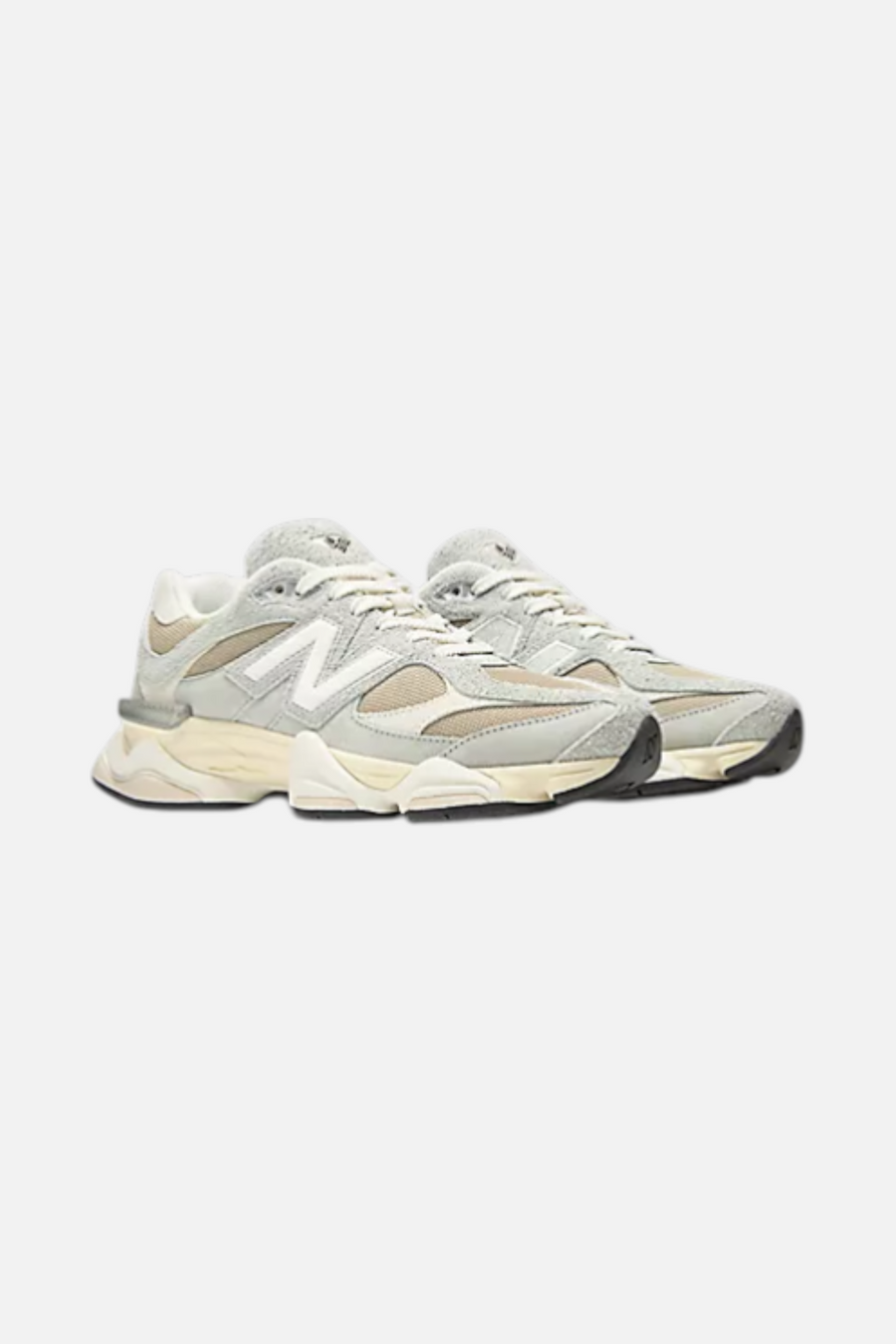 New Balance Men's 9060 Sneaker in Mindful Grey – back view