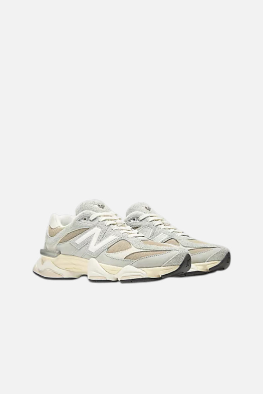 New Balance Men's 9060 Sneaker in Mindful Grey – three-quarter view