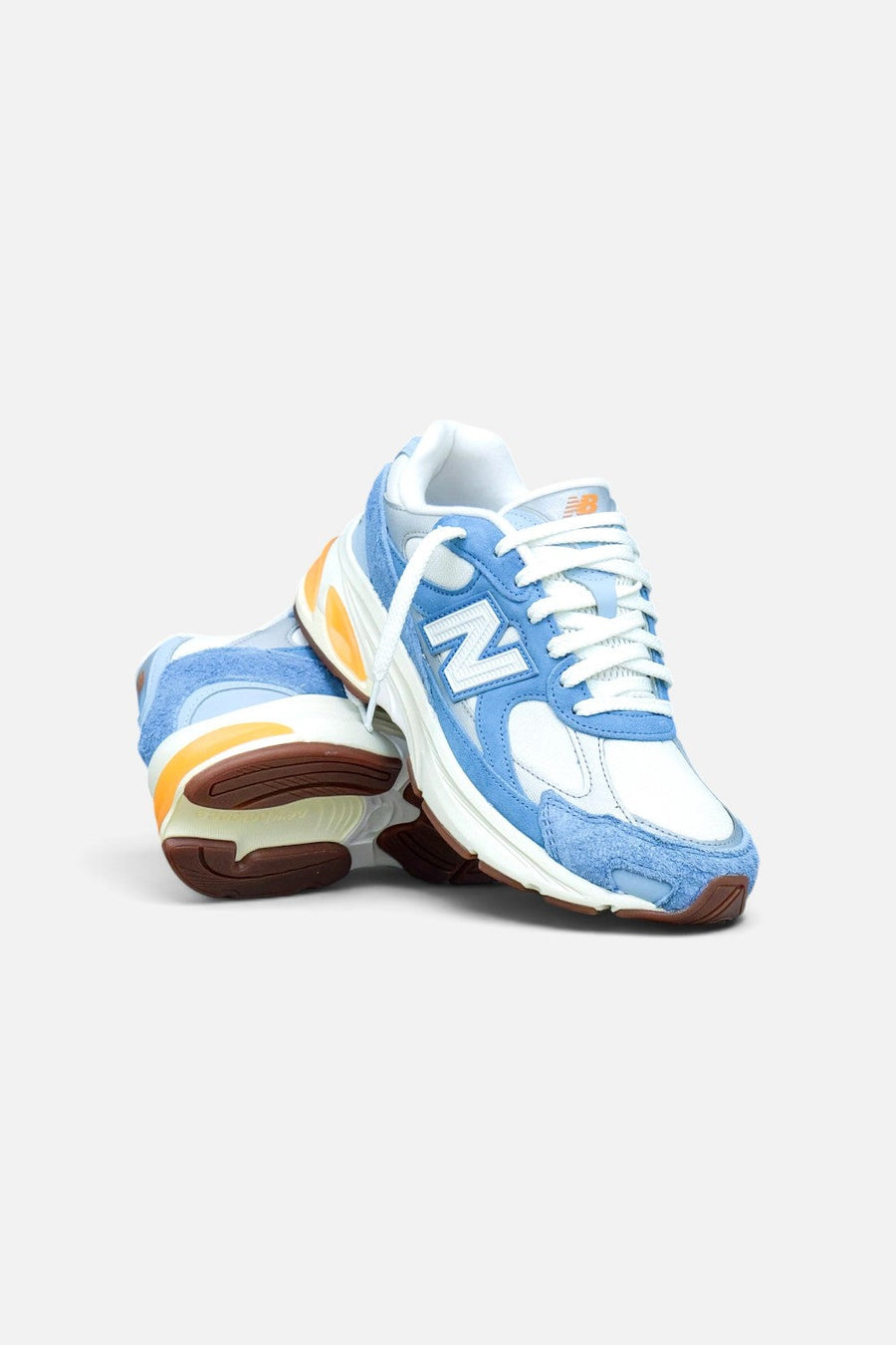 New Balance Men's Abzorb 2010 Sneaker in Heron Blue – side view