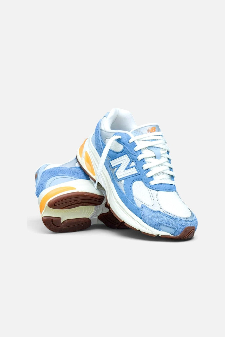 New Balance Men's Abzorb 2010 Sneaker in Heron Blue – side view