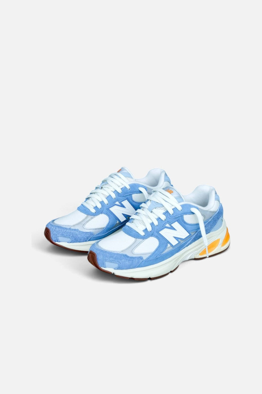 New Balance Men's Abzorb 2010 Sneaker in Heron Blue – side view