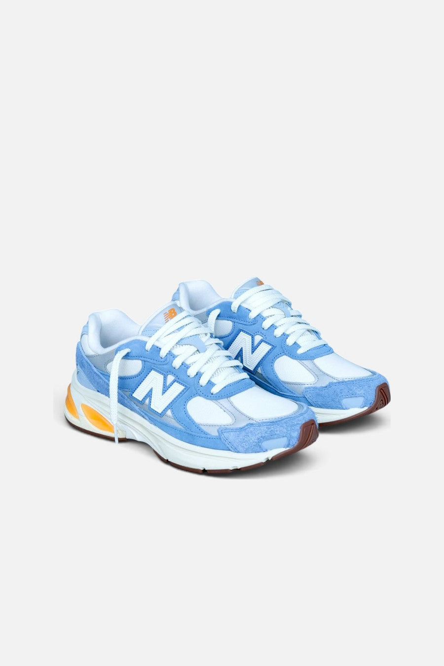 New Balance Men's Abzorb 2010 Sneaker in Heron Blue – side view
