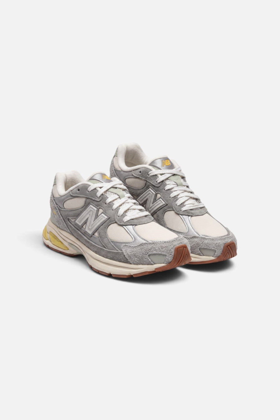 New Balance Men's Abzorb 2010 Sneaker in Silver Moss – front view