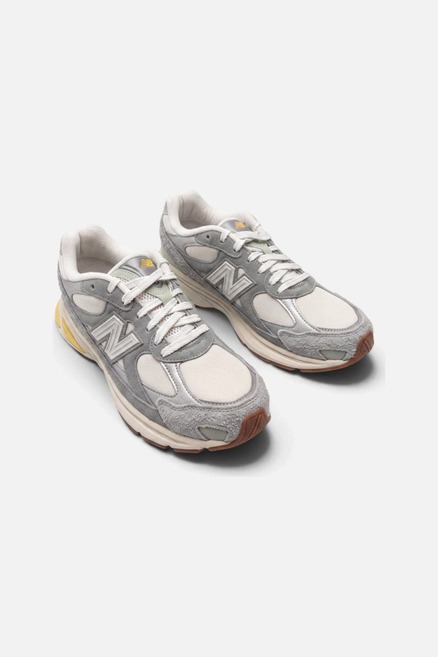 New Balance Men's Abzorb 2010 Sneaker in Silver Moss – side view
